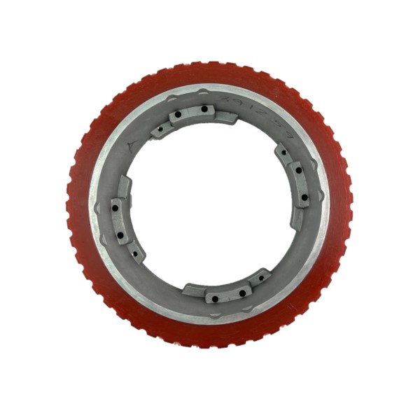 [391259] Red Solid Tire, 250mm X 90mm