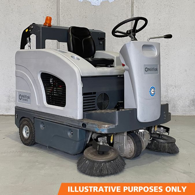 Second Hand SW4000 Ride-On Sweeper