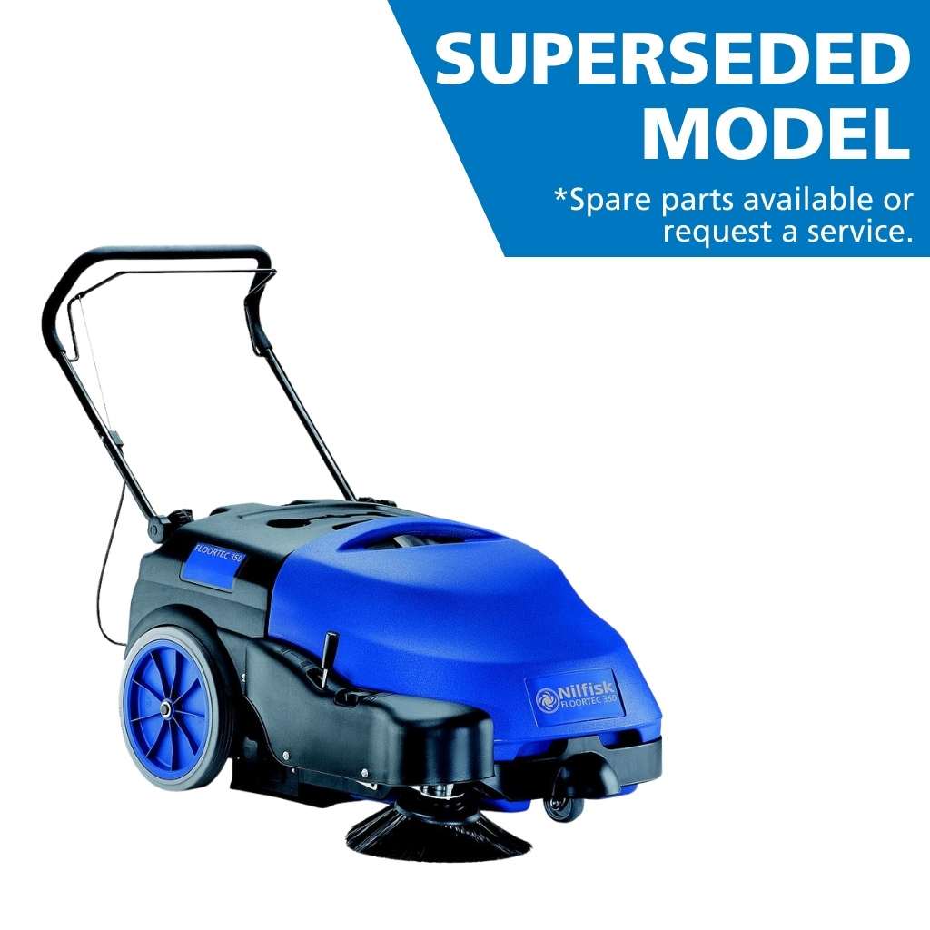 [#9084704010] Nilfisk Floortec 350B walk behind battery sweeper