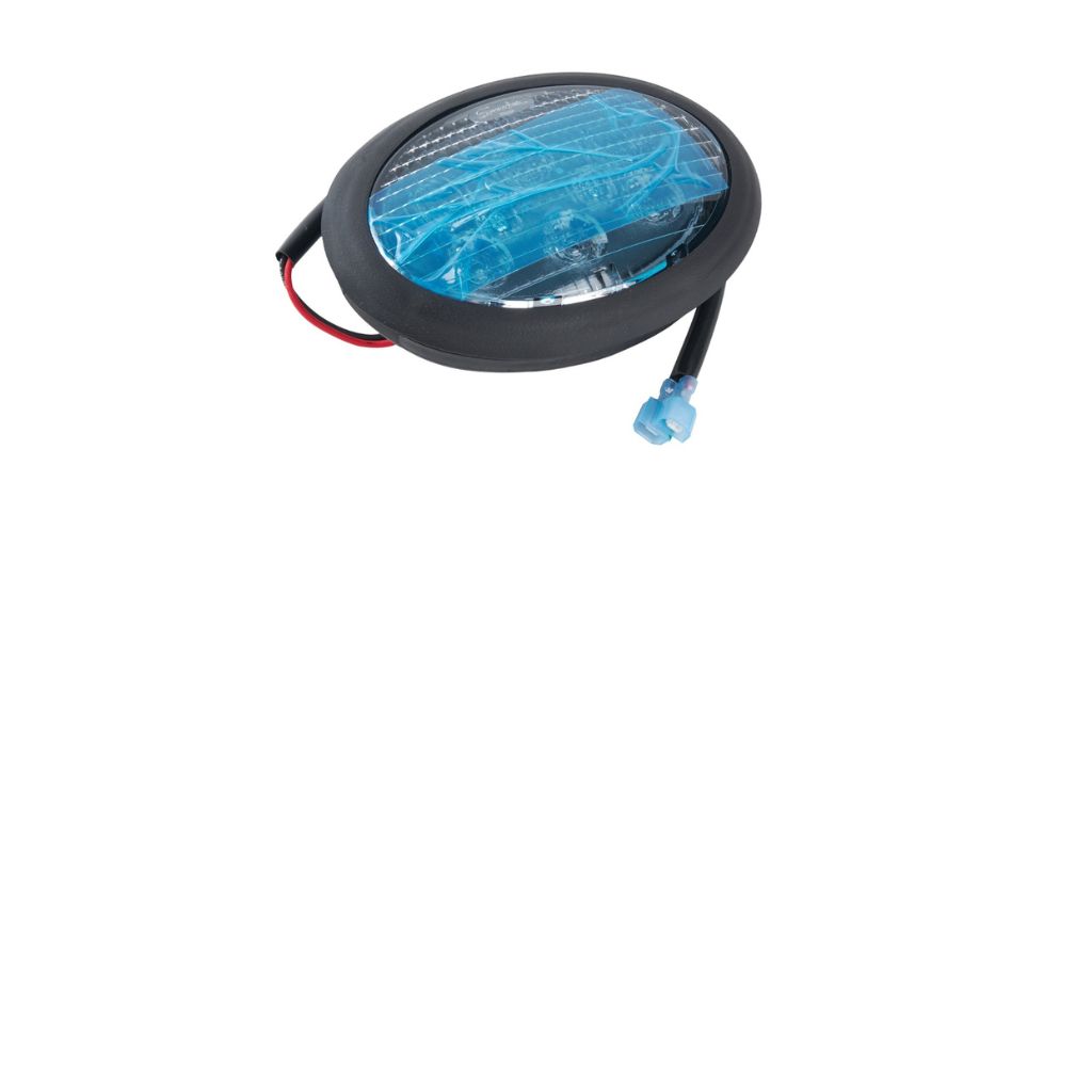 Headlight, 12Vdc, Oval, Halogen