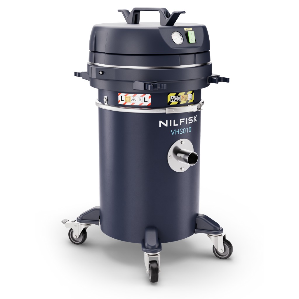 [4010100132P] Nilfisk VHS010 Hazardous Dust Mini Industrial Vacuum (L-Class ACD)