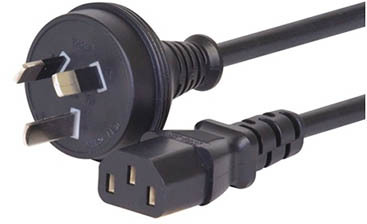 [PCAU2405LP] AUST CABLE ACL406B IEC LEAD 5M BLK
