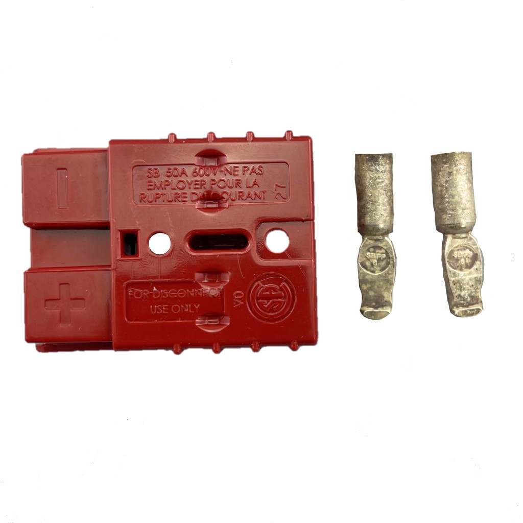 [SB50ARLP] Red Anderson Plug 50AMP